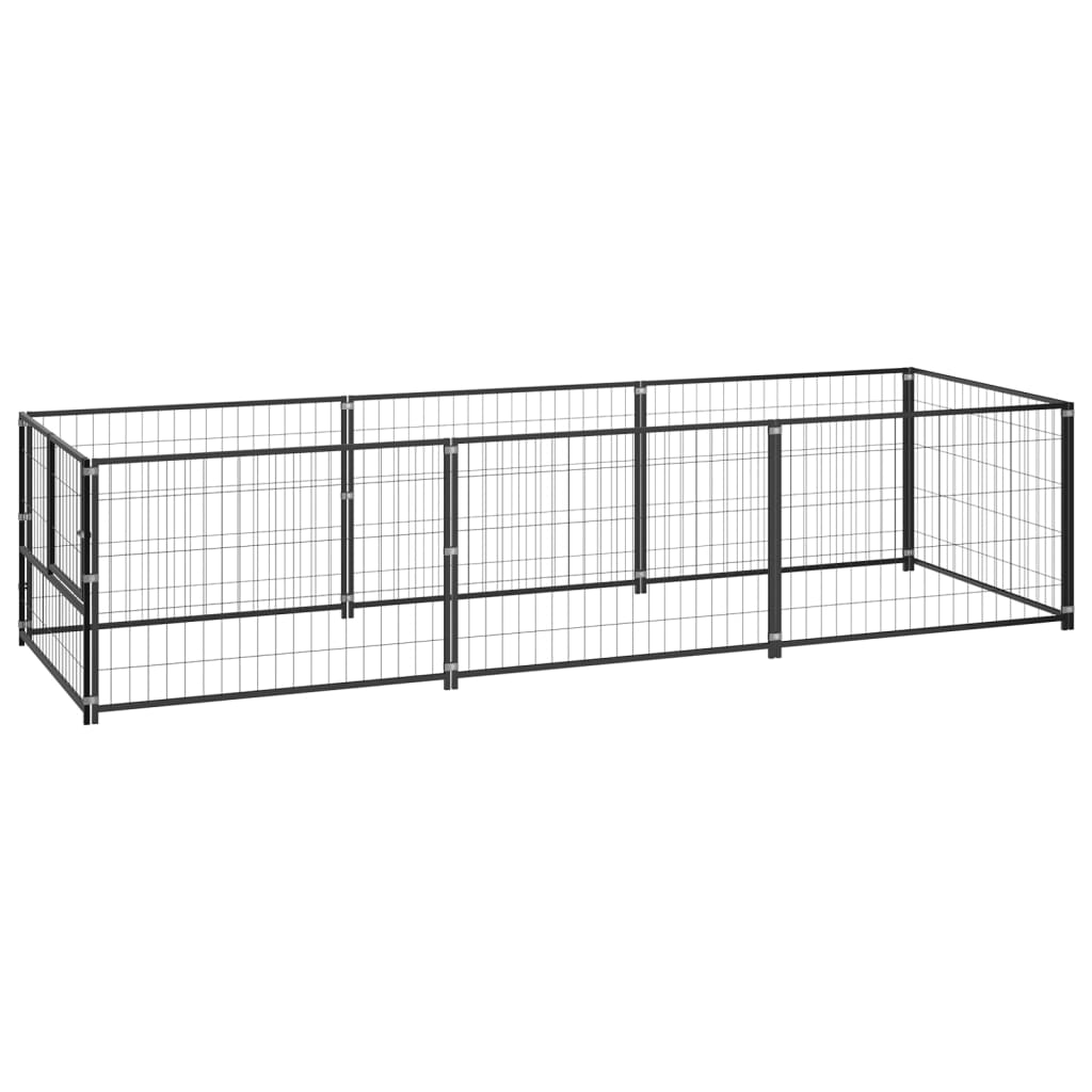 Niche pour chien 10 m² en acier