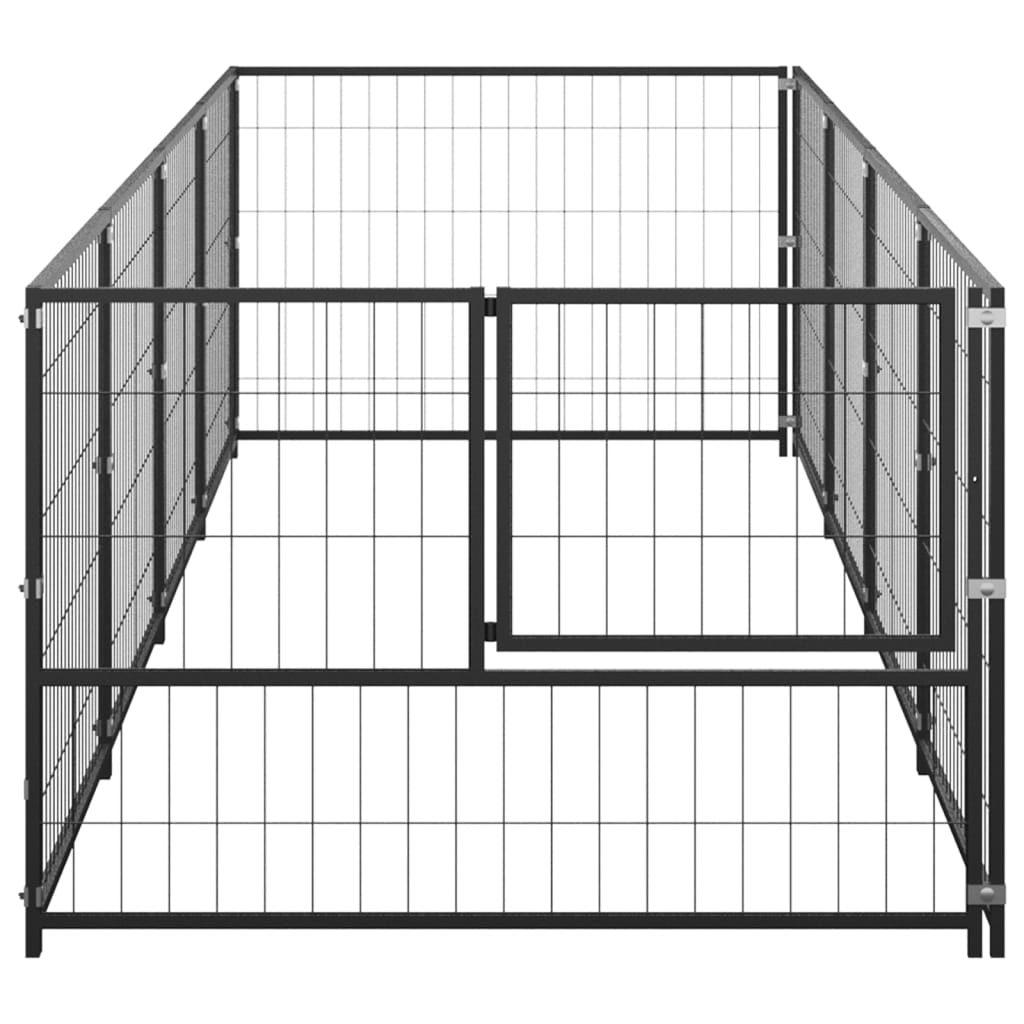 Niche pour chien 10 m² en acier