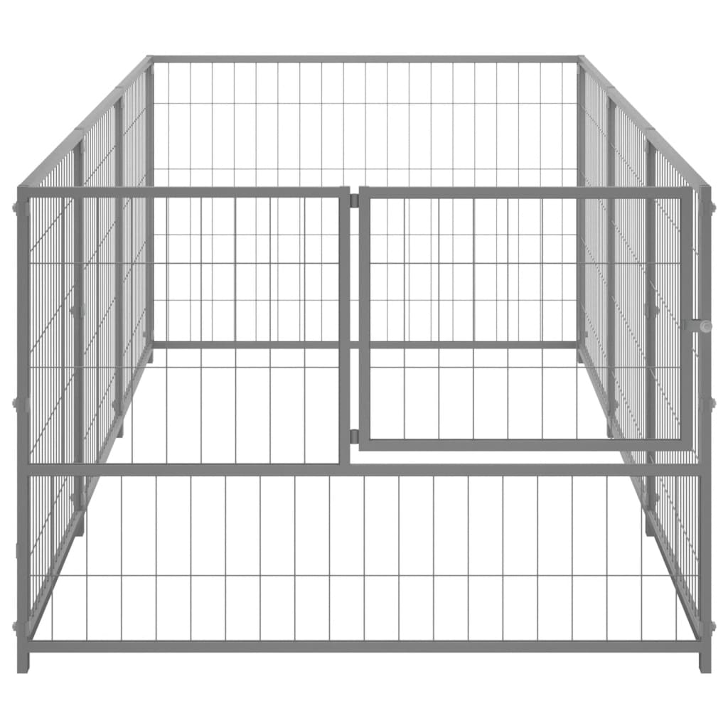 Niche pour chien 10 m² en acier