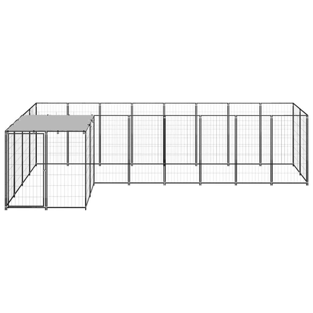 Niche pour chien 15,73 m² en acier