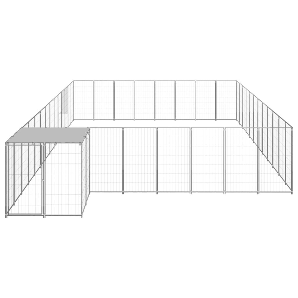 Niche pour chien 15,73 m² en acier