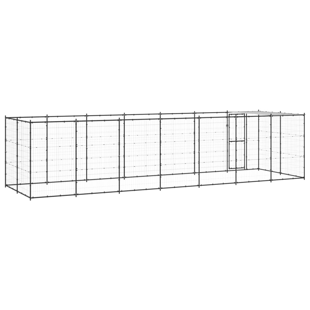 Niche pour chien 21,78 m² en acier