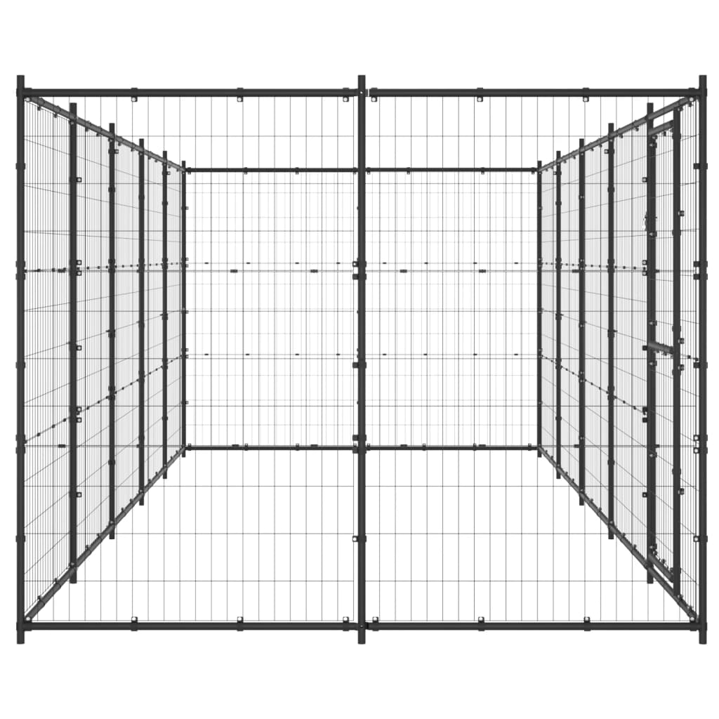 Niche pour chien 21,78 m² en acier