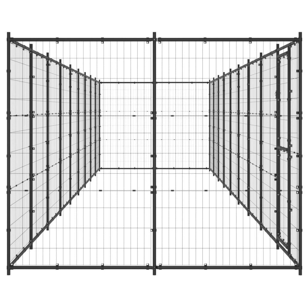 Niche pour chien 21,78 m² en acier