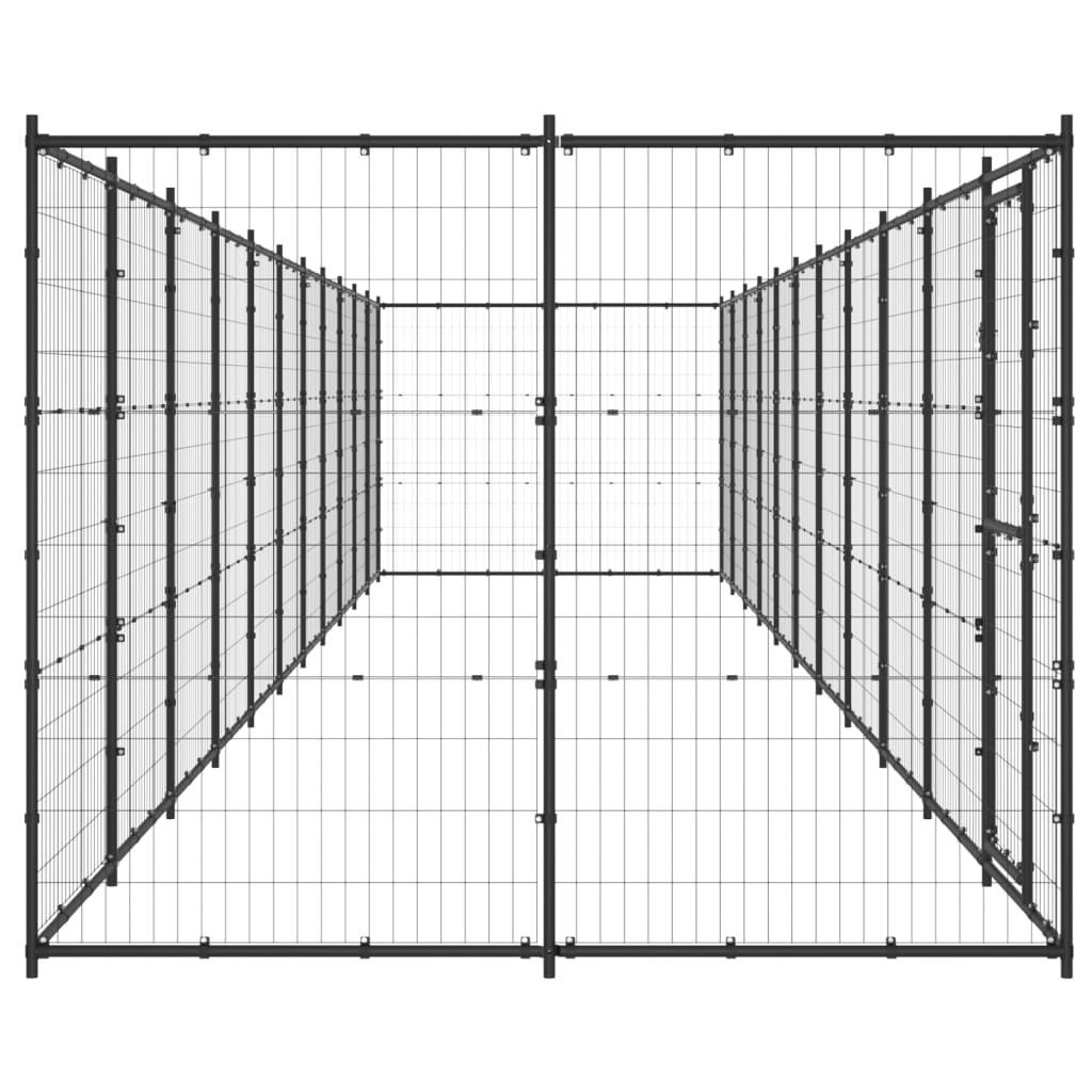 Niche pour chien 21,78 m² en acier