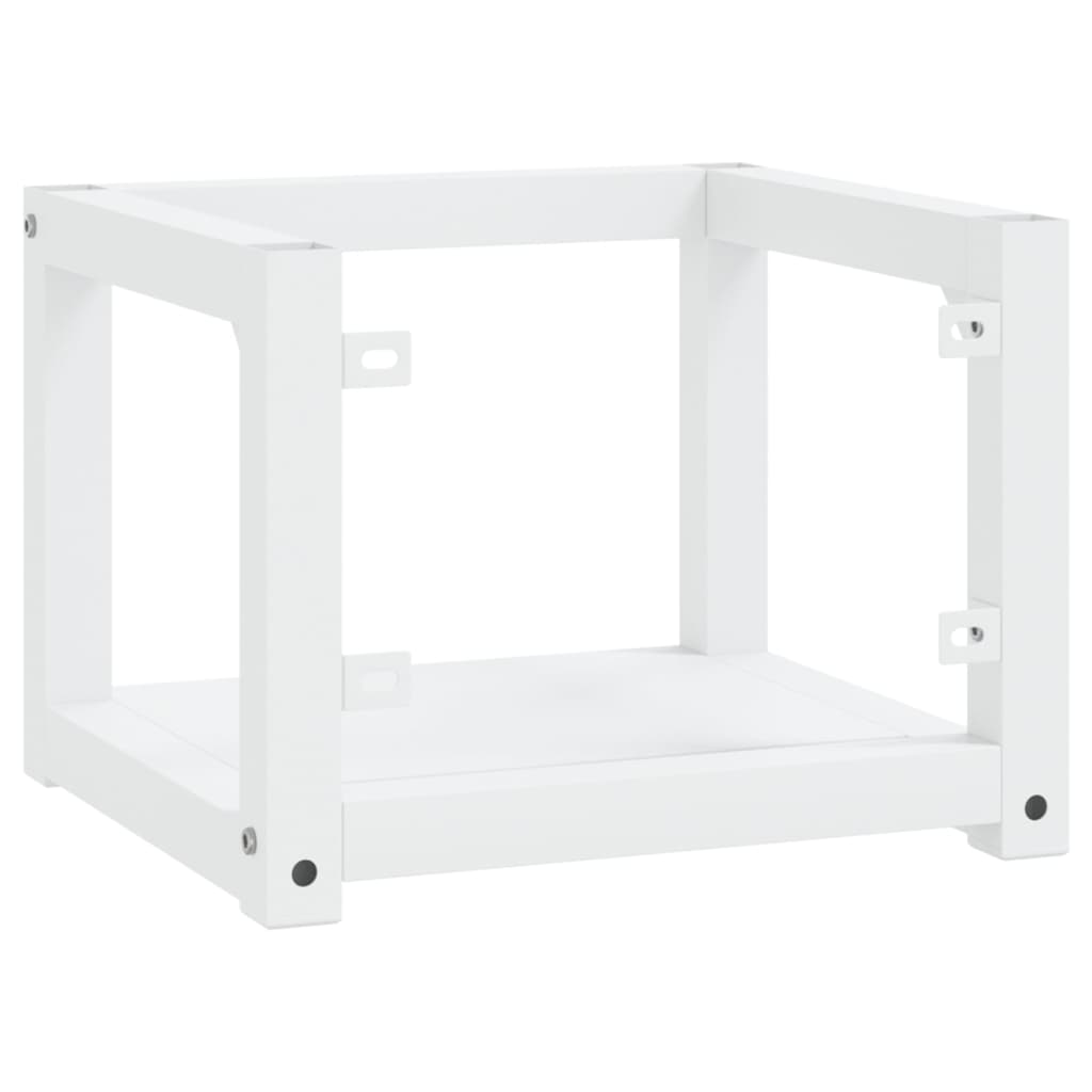 Wastafelframe wandgemonteerd 79x38x31 cm ijzer