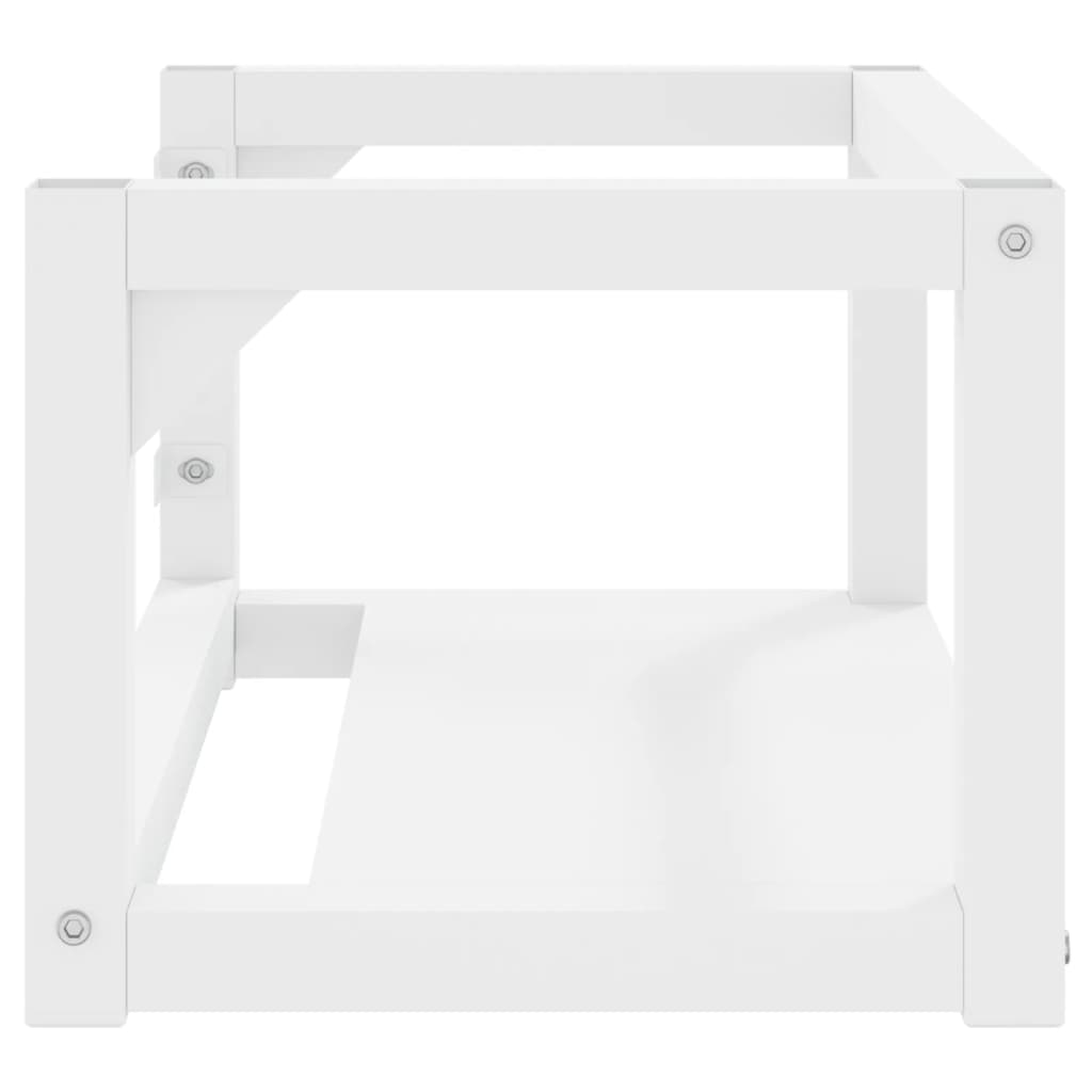 Wastafelframe wandgemonteerd 79x38x31 cm ijzer