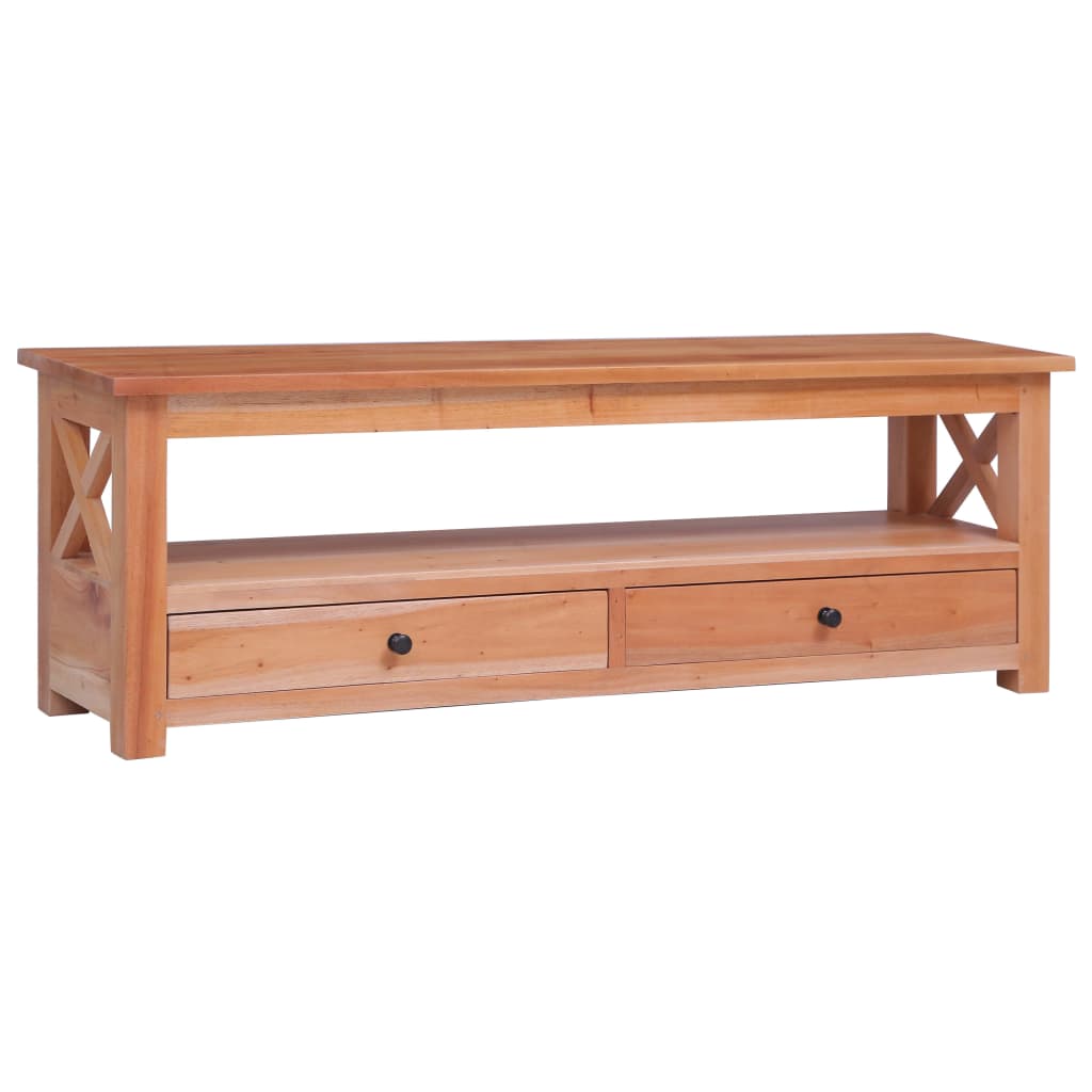 Tv-meubel 115x30x40 cm massief mahoniehout