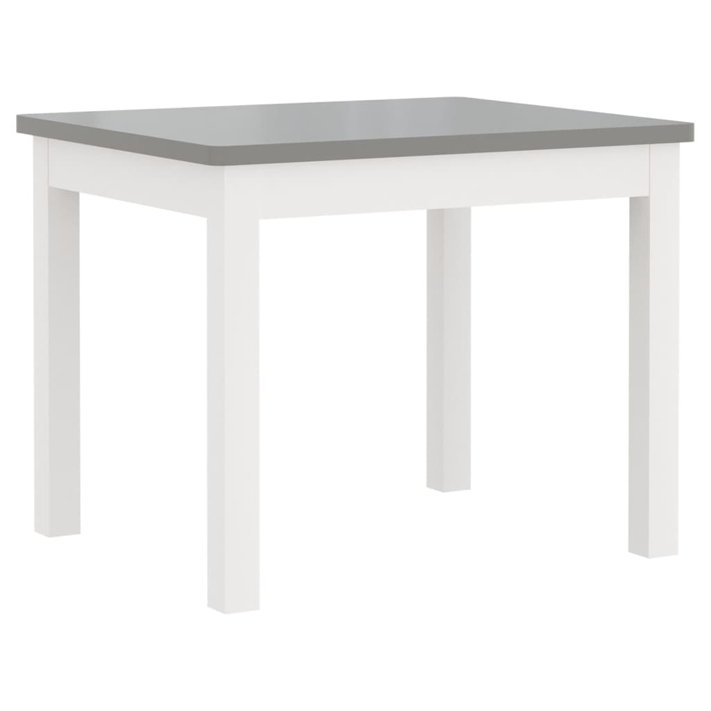 3-delige Kindertafel- stoelenset MDF