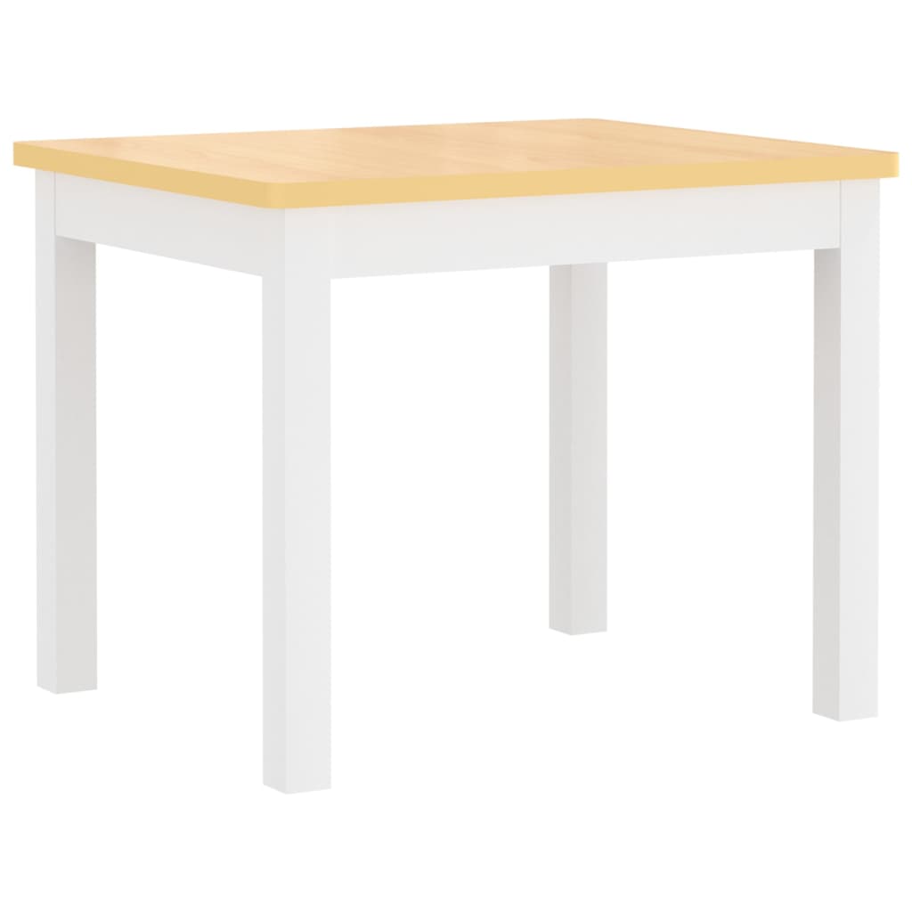 3-delige Kindertafel- stoelenset MDF