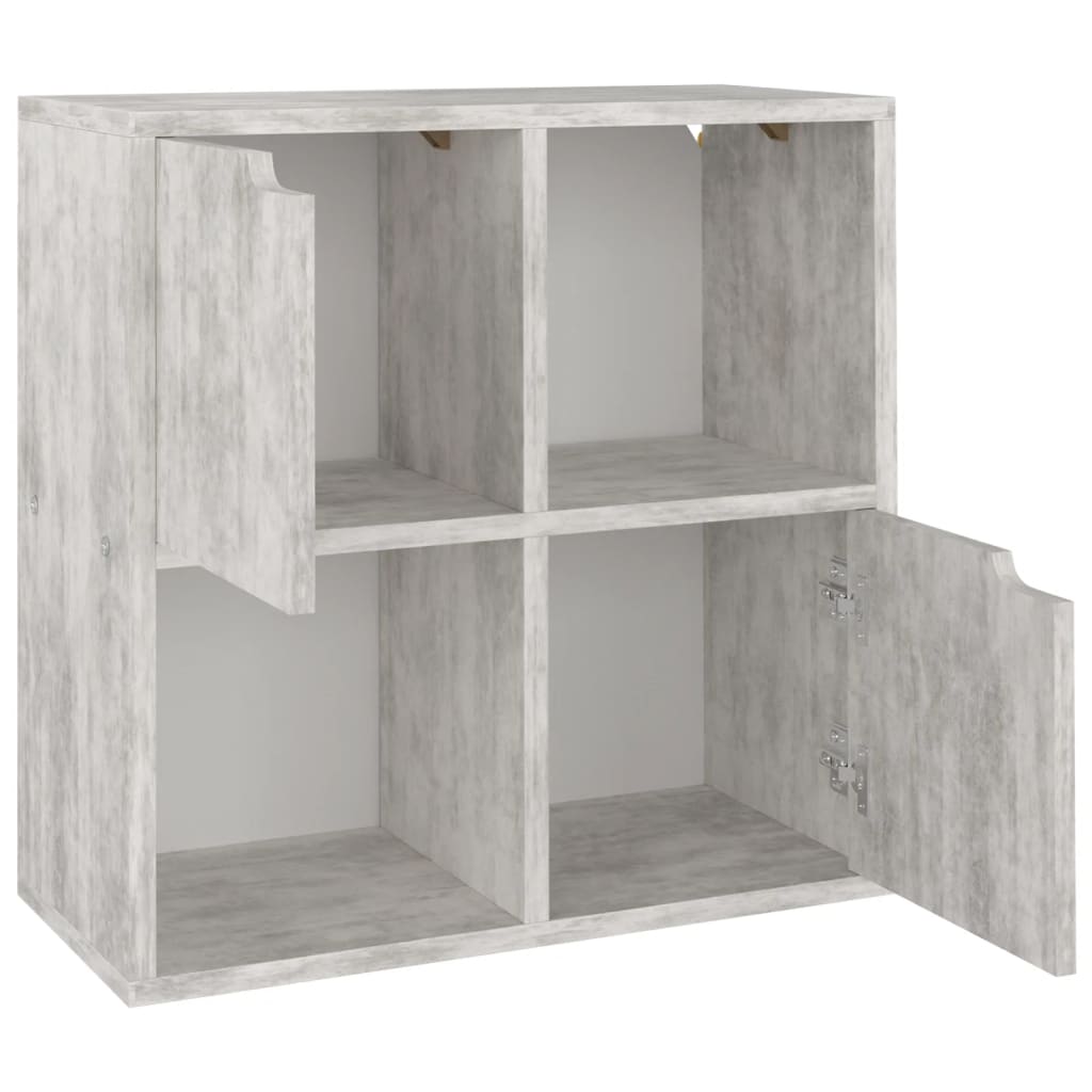 Boekenkast 60x27,5x59,5 cm bewerkt hout eikenkleurig