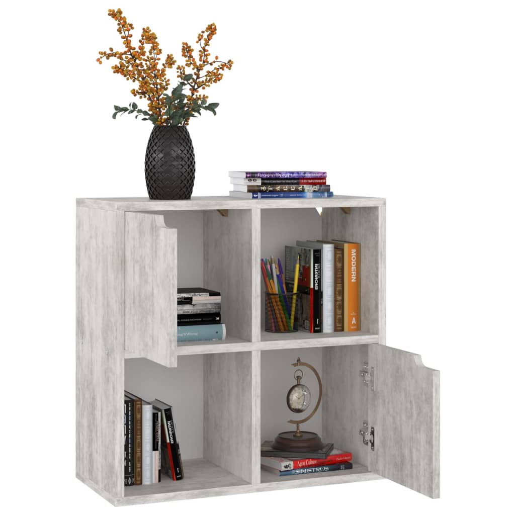 Boekenkast 60x27,5x59,5 cm bewerkt hout eikenkleurig