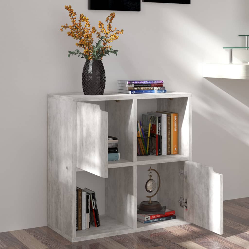 Boekenkast 60x27,5x59,5 cm bewerkt hout eikenkleurig