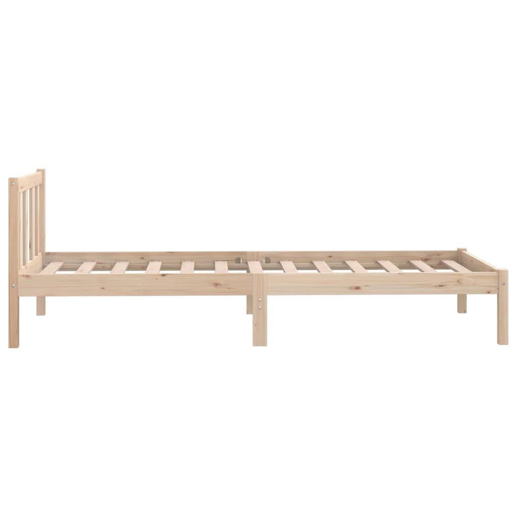 Bedframe massief grenenhout 135x190