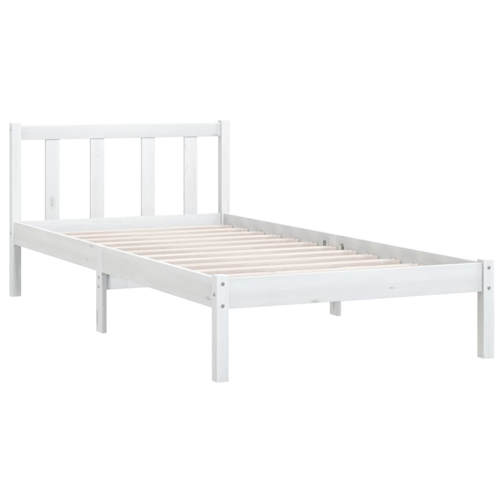 Bedframe massief grenenhout 75x190 cm