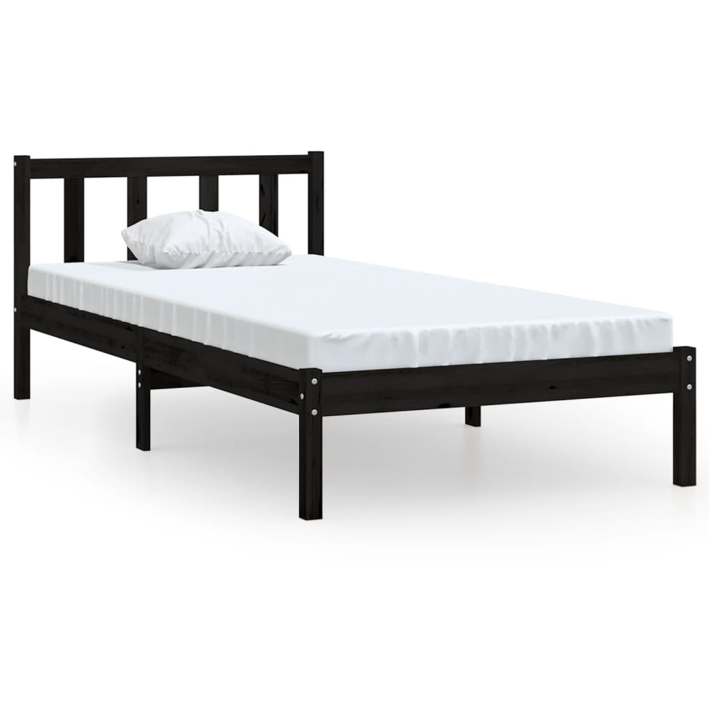 Bedframe massief grenenhout 75x190 cm