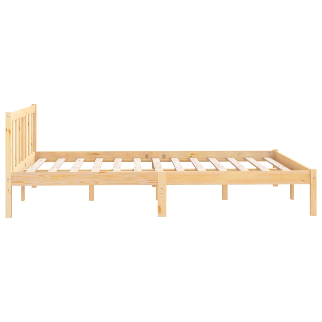 Bedframe massief grenenhout 135x190