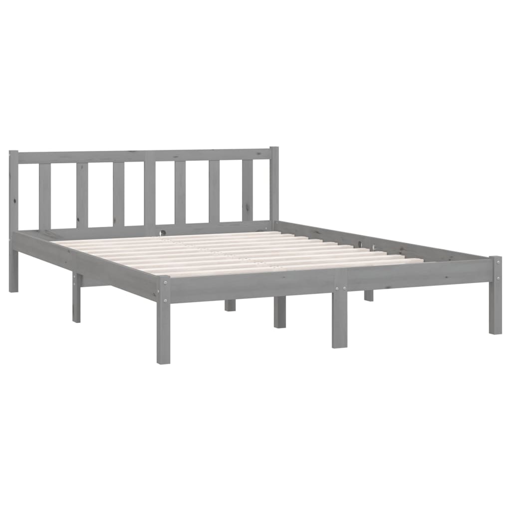 Bedframe massief grenenhout 75x190 cm