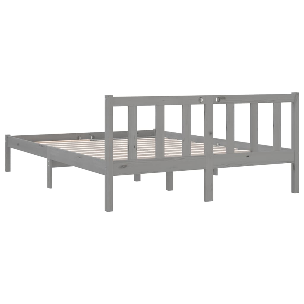 Bedframe massief grenenhout 75x190 cm