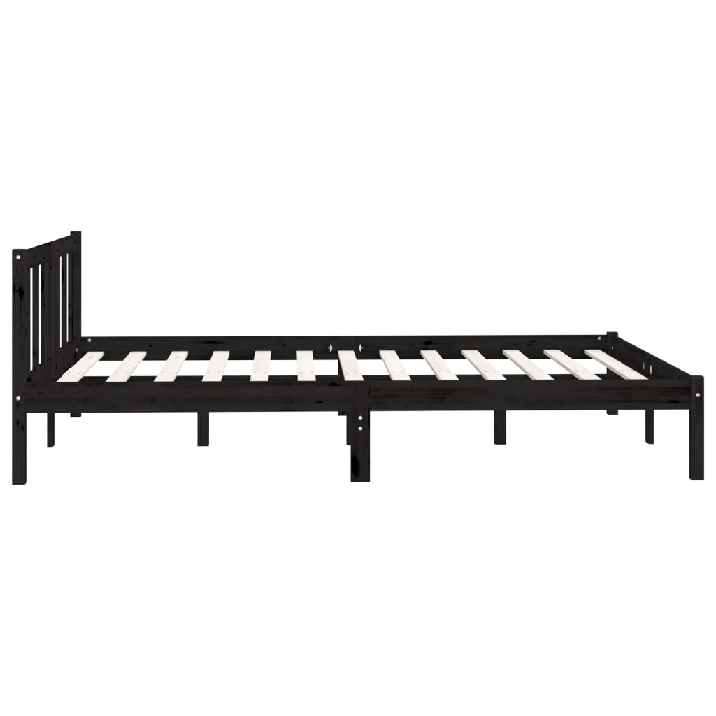 Bedframe massief grenenhout 75x190 cm