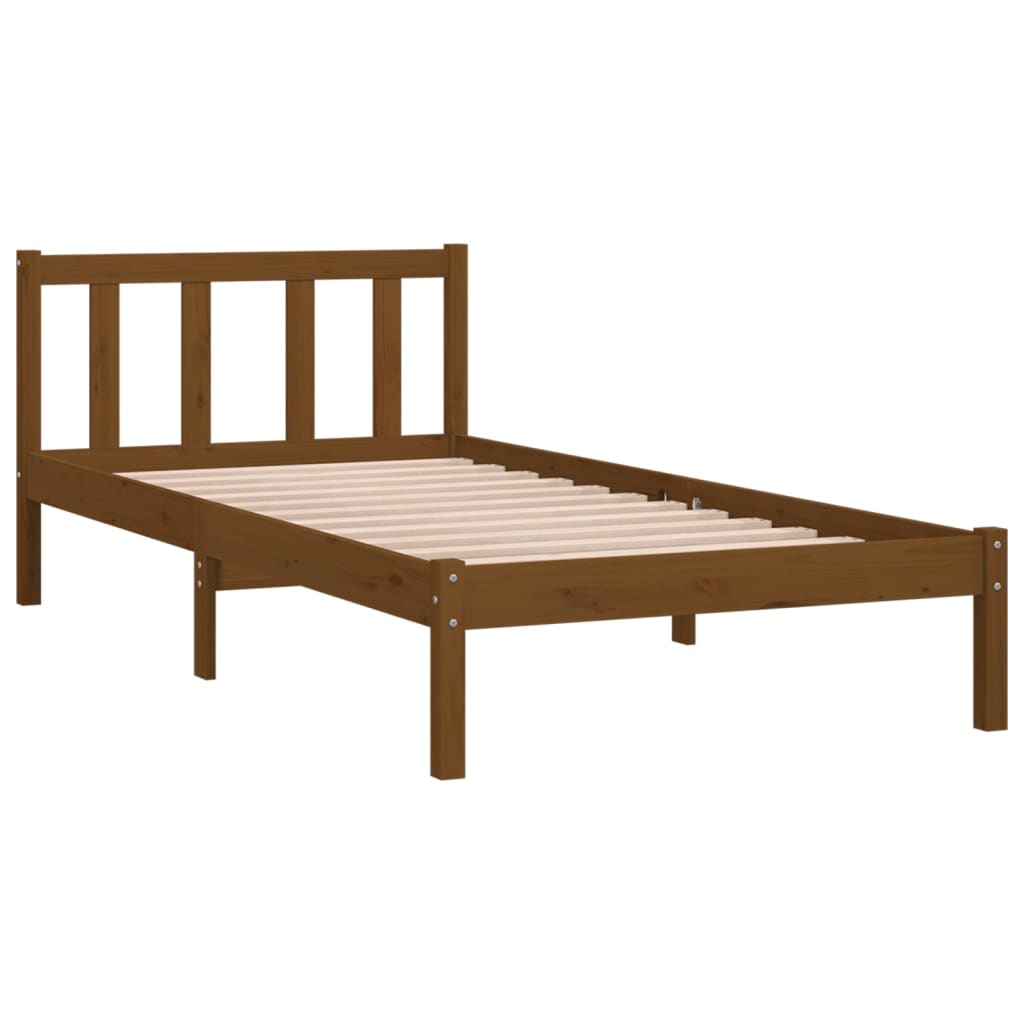 Bedframe massief grenenhout 100x200 cm