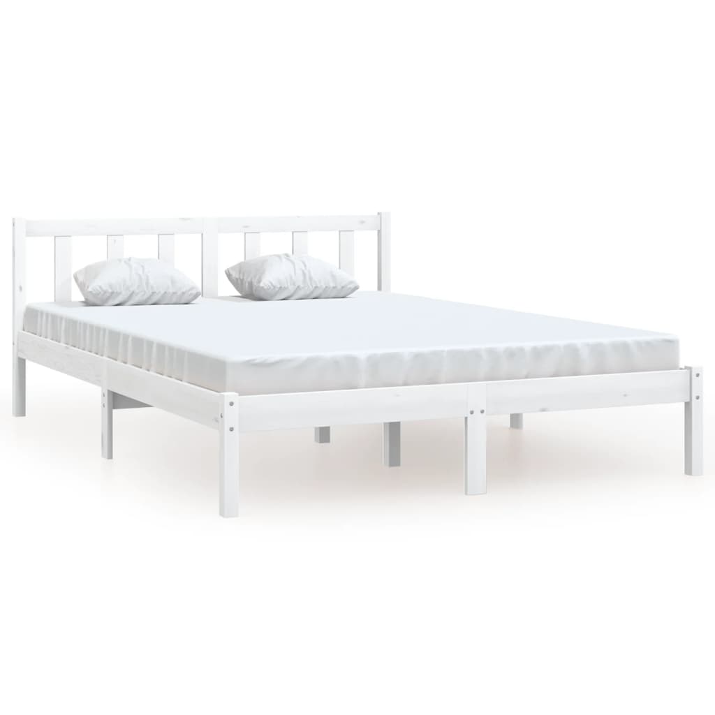 Bedframe massief grenenhout 135x190