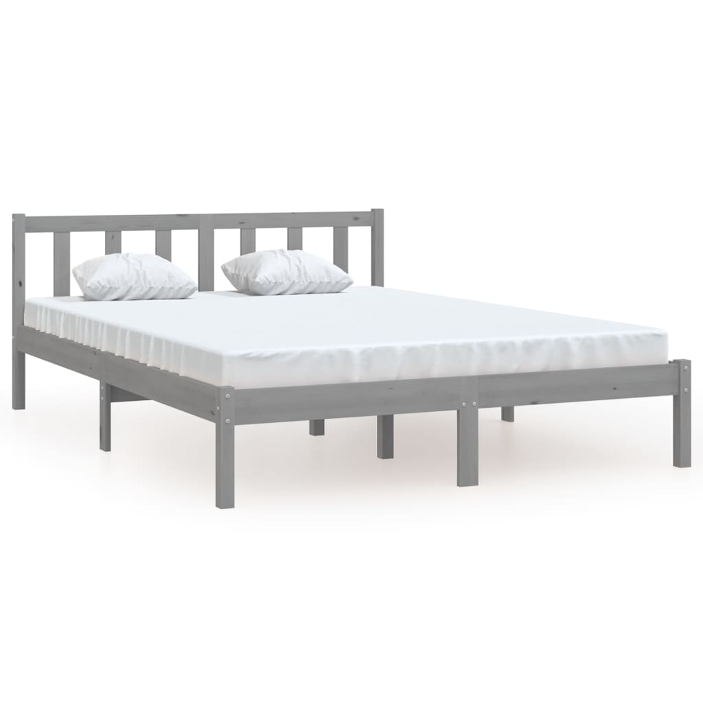 Bedframe massief grenenhout 75x190 cm