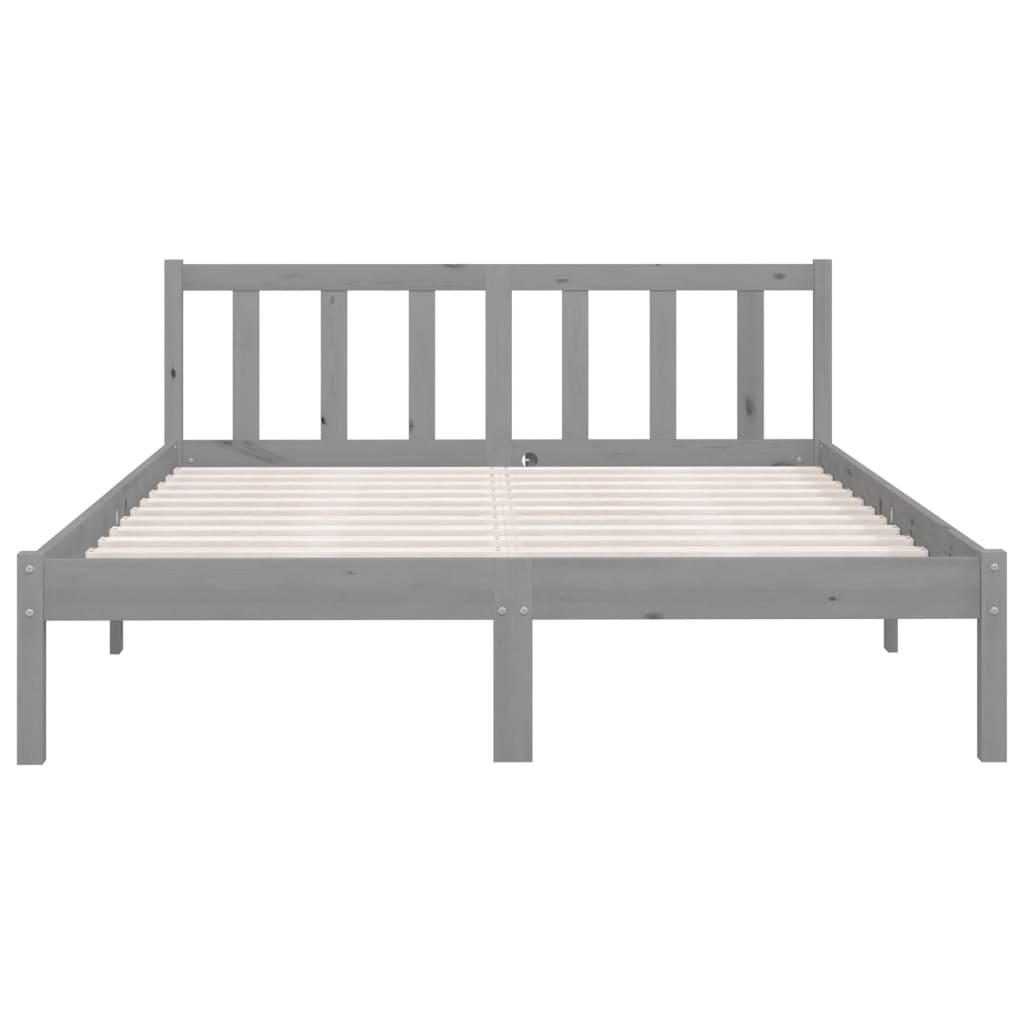 Bedframe massief grenenhout 75x190 cm