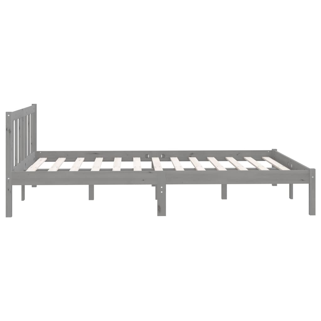 Bedframe massief grenenhout 75x190 cm