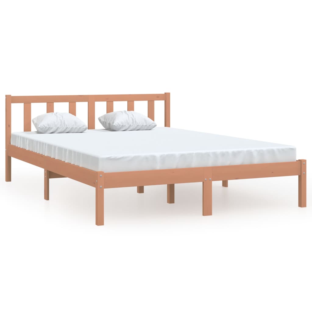 Bedframe massief grenenhout 75x190 cm