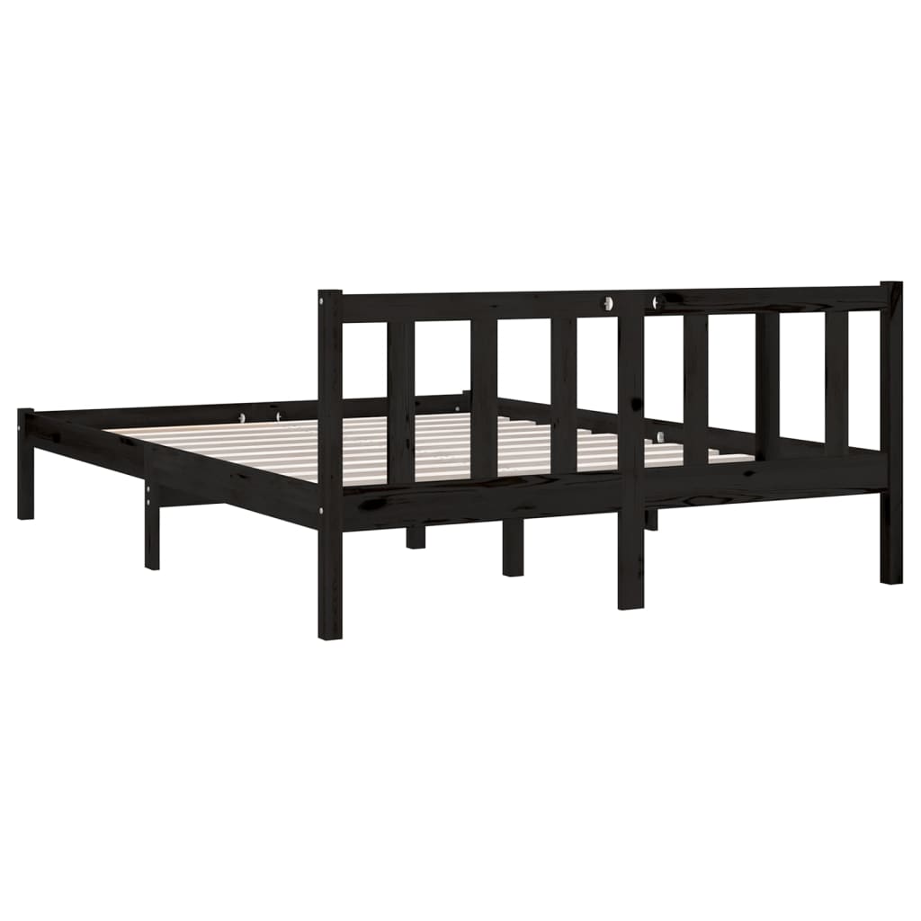 Bedframe massief grenenhout 75x190 cm