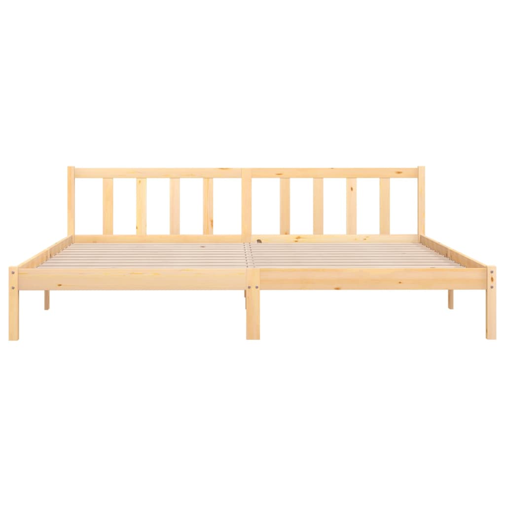 Bedframe massief grenenhout 135x190