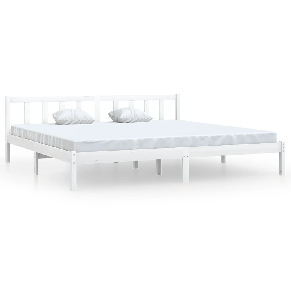 Bedframe massief grenenhout 75x190 cm