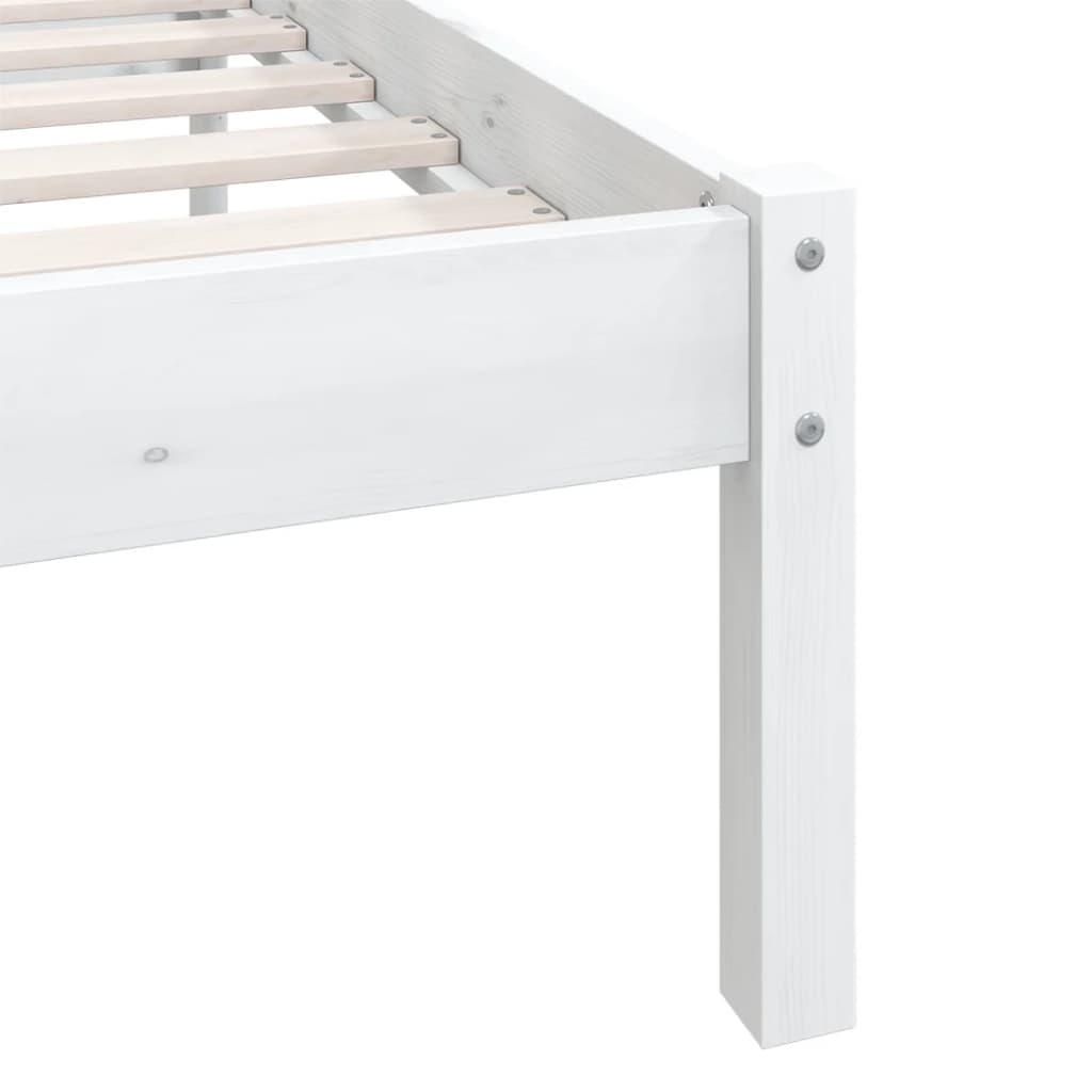 Bedframe massief grenenhout 75x190 cm