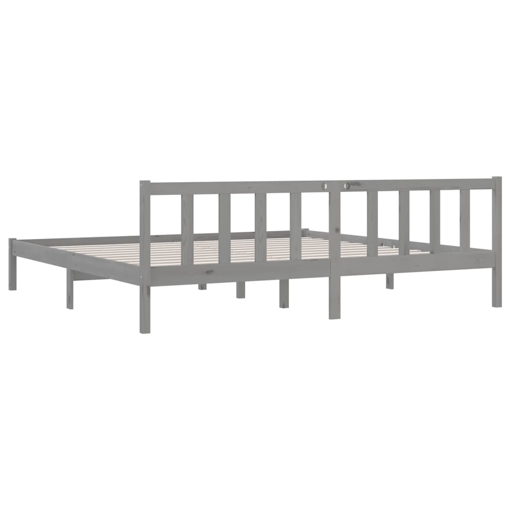 Bedframe massief grenenhout 75x190 cm