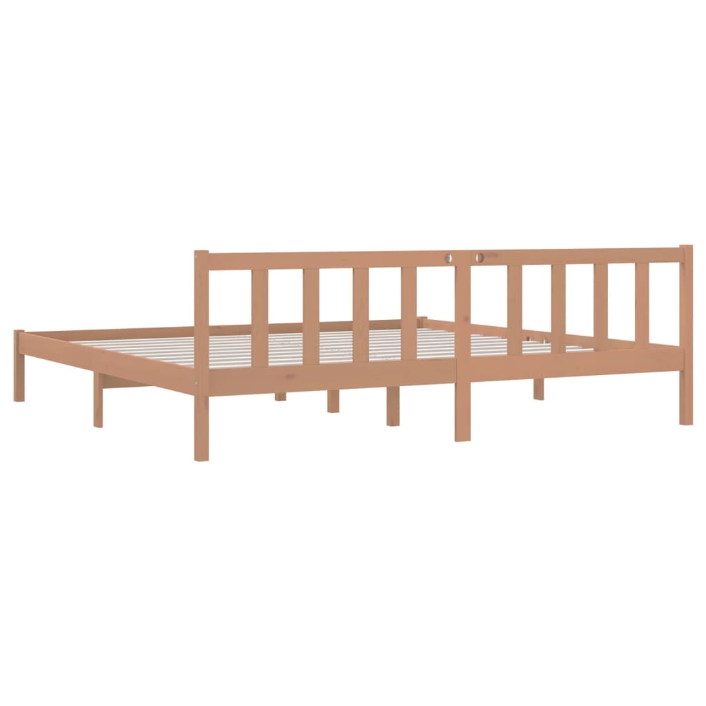 Bedframe massief grenenhout 75x190 cm