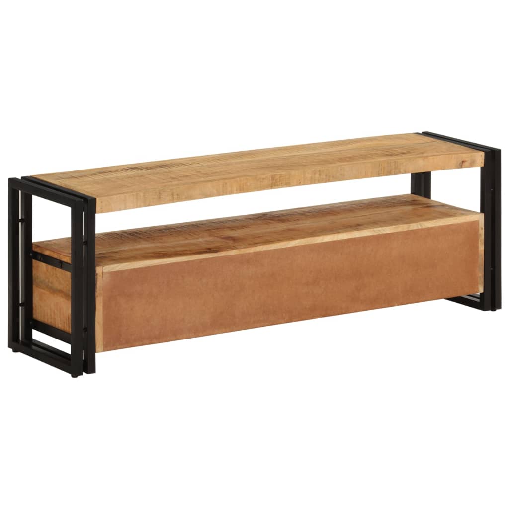 Tv-meubel 120x30x40 cm massief mangohout