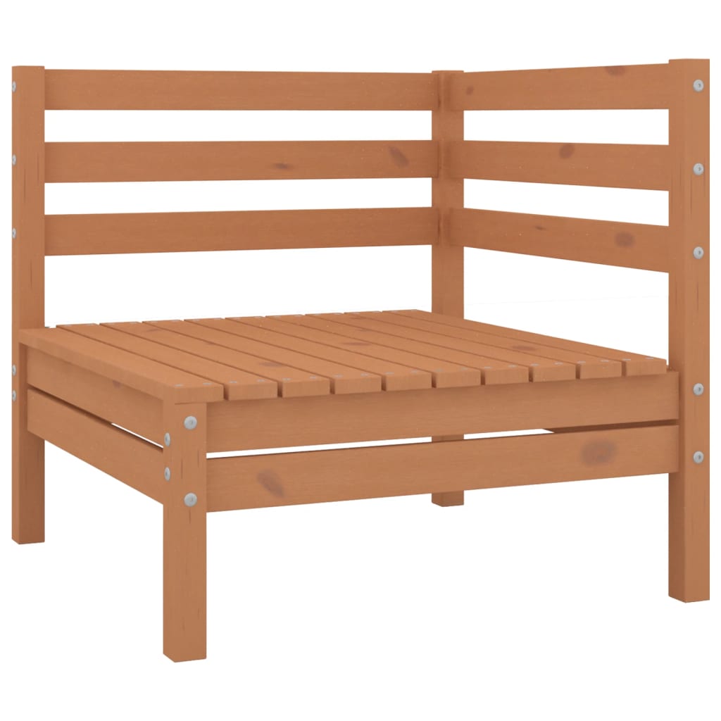 13-piece lounge set made of solid pine wood