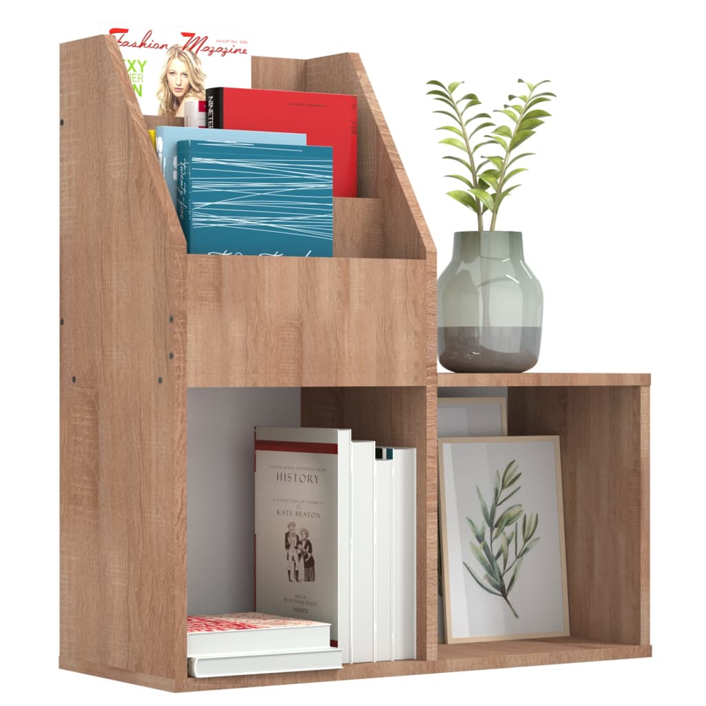 Porte-revues enfant 71x30x78,5 cm en bois travaillé