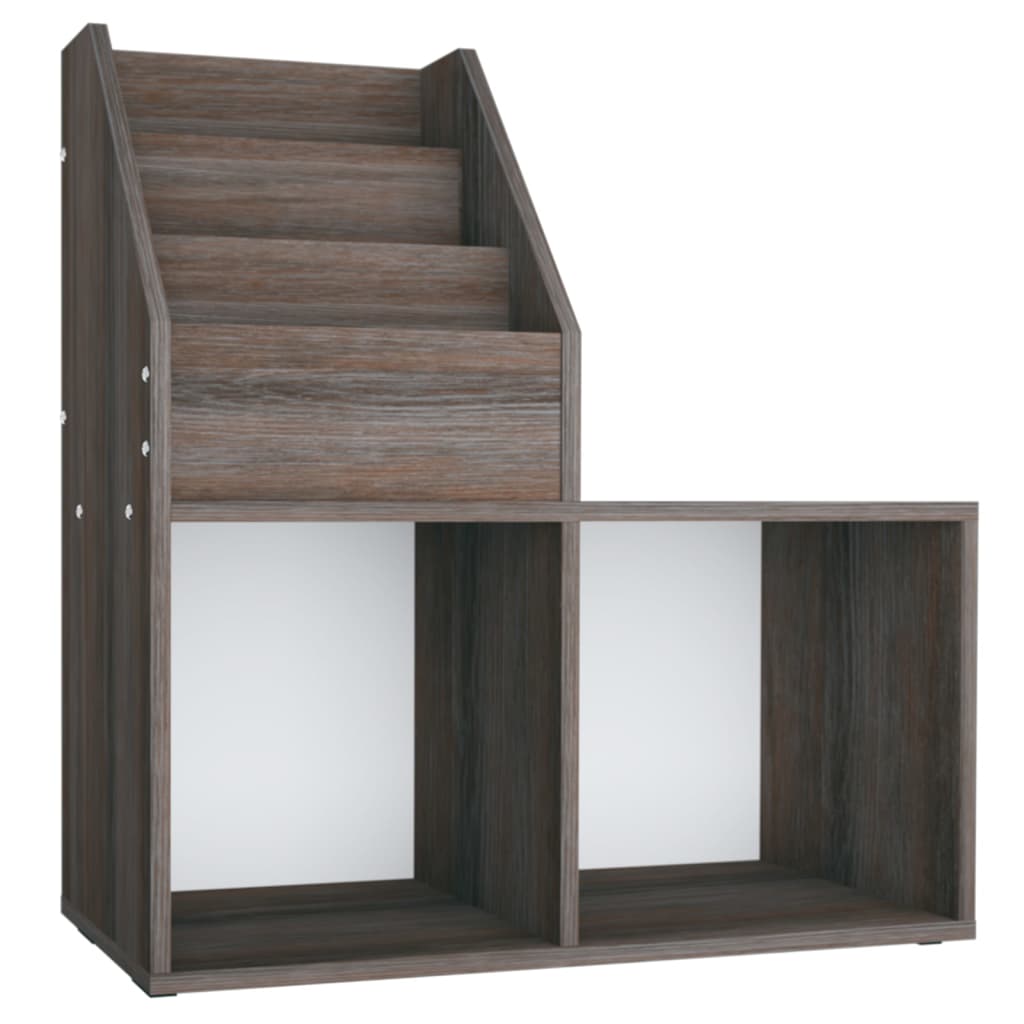 Porte-revues enfant 71x30x78,5 cm en bois travaillé