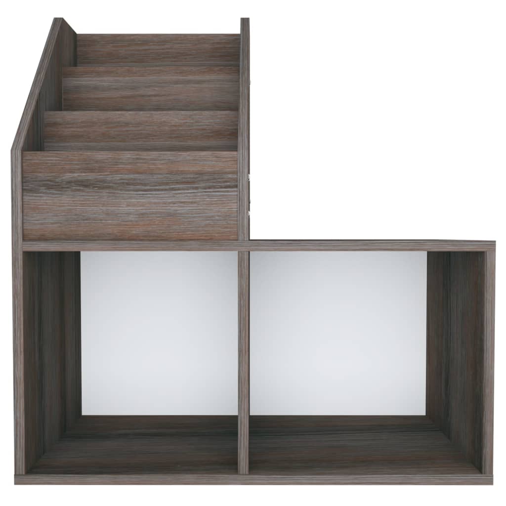 Porte-revues enfant 71x30x78,5 cm en bois travaillé