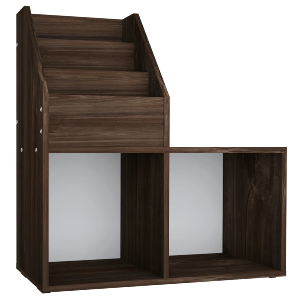 Porte-revues enfant 71x30x78,5 cm en bois travaillé