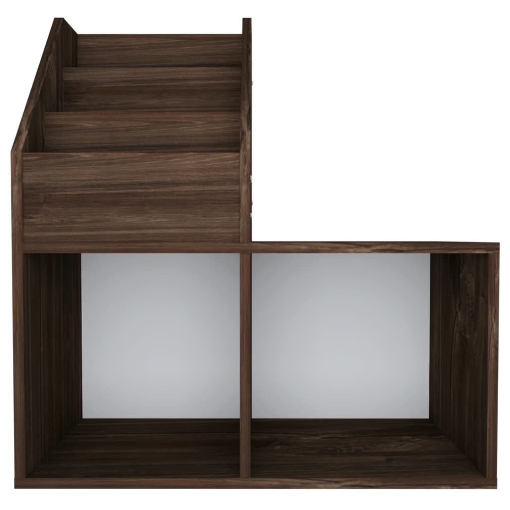 Porte-revues enfant 71x30x78,5 cm en bois travaillé