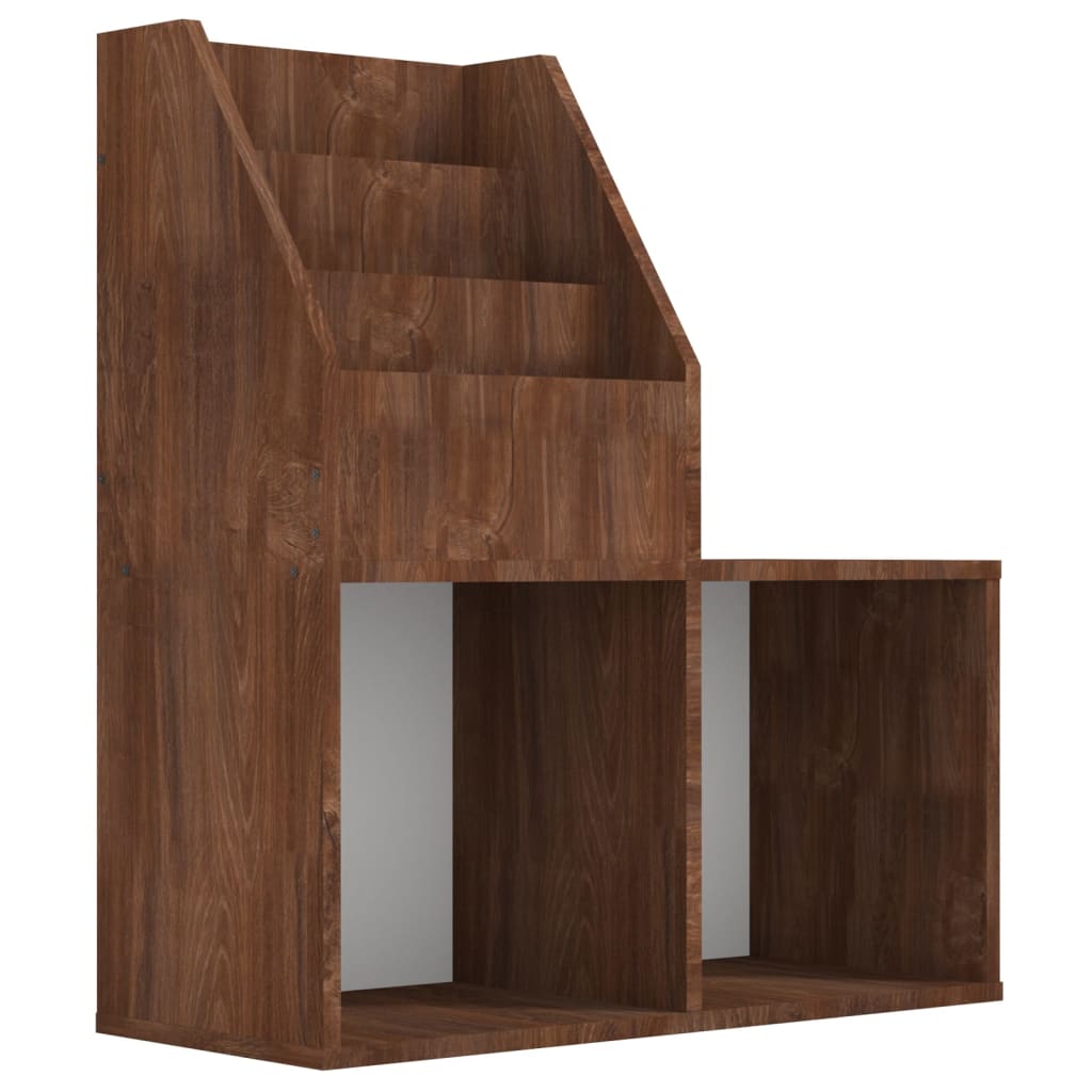 Porte-revues enfant 71x30x78,5 cm en bois travaillé