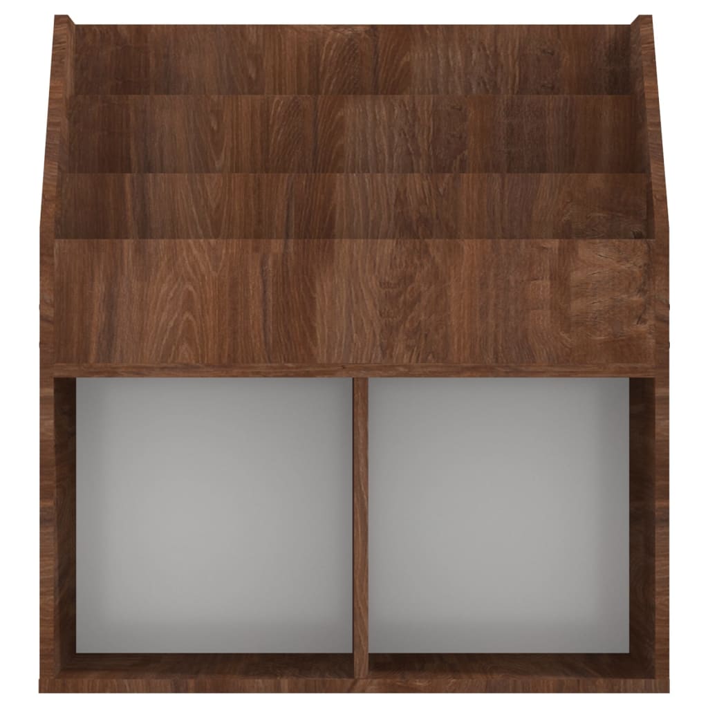 Porte-revues enfant 71x30x78,5 cm en bois travaillé