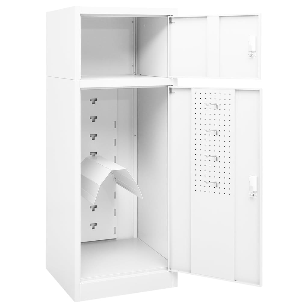 Armoire à selle 53x53x105 cm en acier