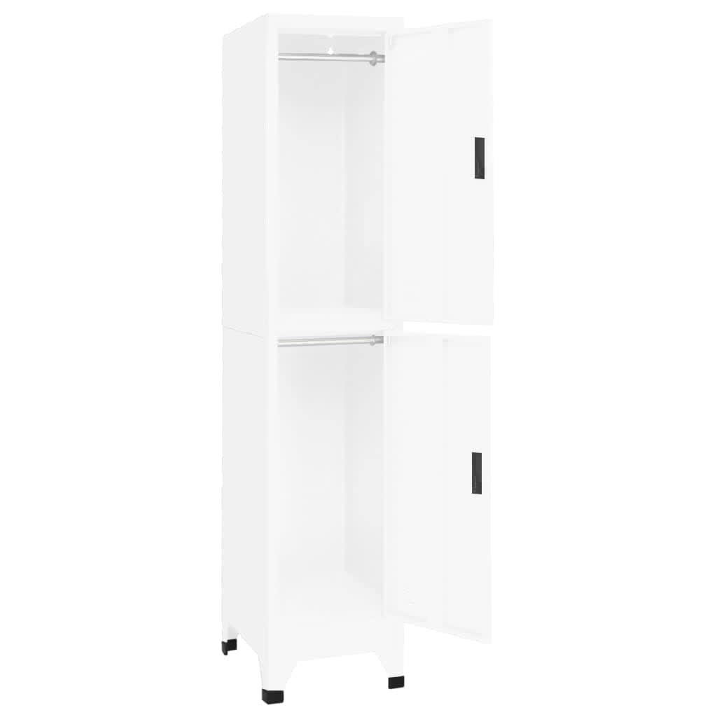 Armoire vestiaire 38x45x180 cm acier, anthracite