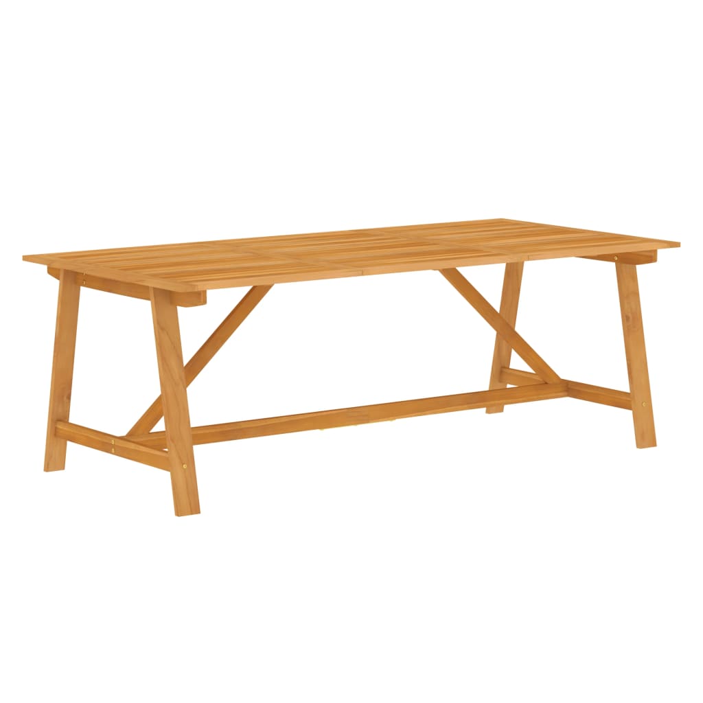 Ensemble de jardin 3 pièces en bois d'acacia massif