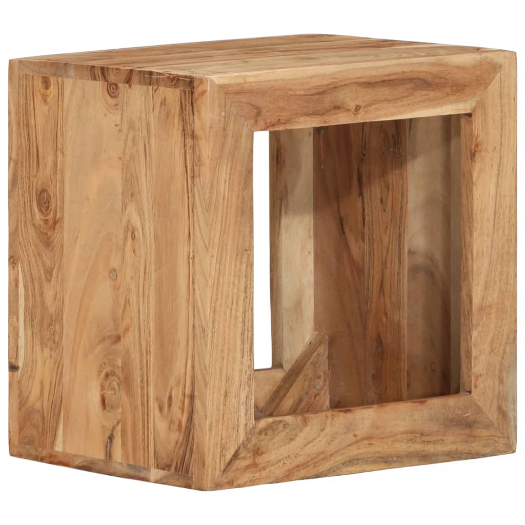 Kruk 40x30x40 cm massief mangohout