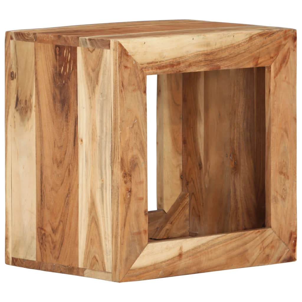 Kruk 40x30x40 cm massief mangohout